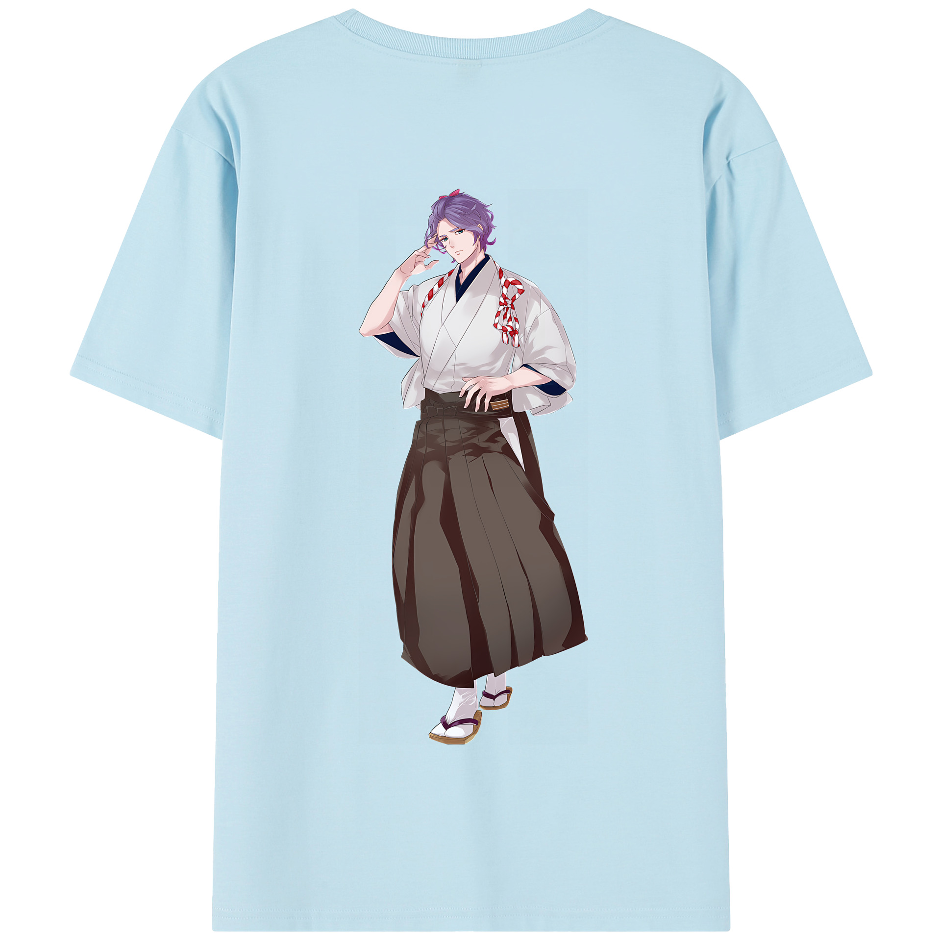 （画像用） 刀剣乱舞 Touken Ranbu 綿100％半袖Tシャツ（背面プリント）